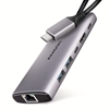 Изображение Hub HMC-6G2L 2xUSB-A HDMI4K 1x USB-C PD100W USB-C LAN