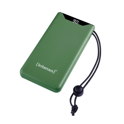 Attēls no Intenso Powerbank F10000 green 10000 mAh incl. USB-C to Type-C