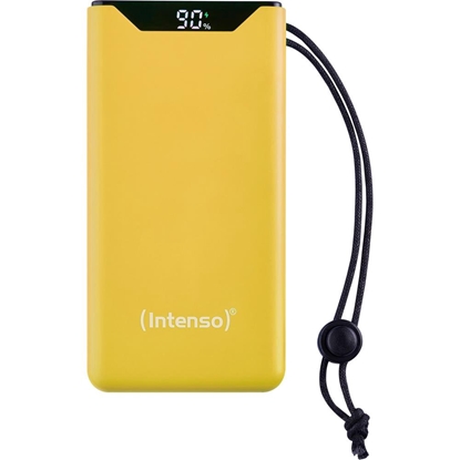 Attēls no Intenso Powerbank F10000 yellow 10000 mAh incl. USB-C to Type-C