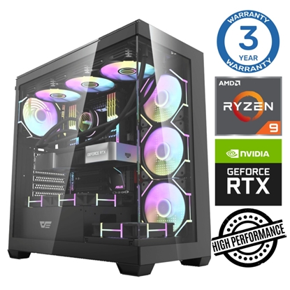 Изображение INTOP Ryzen 9 5900X 64GB 1TB SSD M.2 NVME RTX4060Ti 8GB WIN11Pro