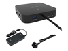 Picture of i-tec USB-C HDMI DP Docking Station with Power Delivery 100 W + Universal Charger 100 W