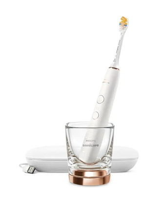 Изображение Jaunums! Sonicare zobu birste DiamondClean 9000 ar īpašu lietotni, rozā zelta