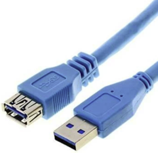 Picture of Kabelis Brackton USB-A Male - USB Micro B Male 3m Blue