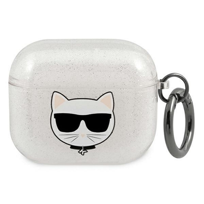 Attēls no Karl Lagerfeld case for Airpods 3 KLA3UCHGS silver