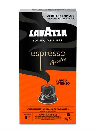 Picture of Kavos kapsulės LAVAZZA Lungo Intenso, Nespresso aparatui, 10 kaps., 56 g.