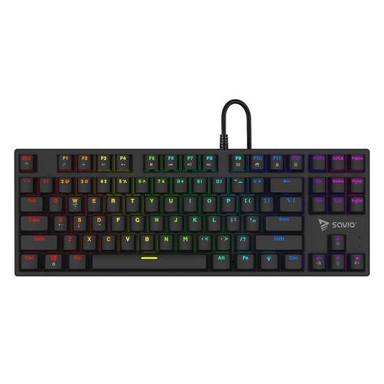 Picture of Klawiatura mechaniczna RGB Tempest X2 Outemu Brown 