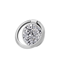 Picture of Laikiklis Devia Diamonds 3 silvery