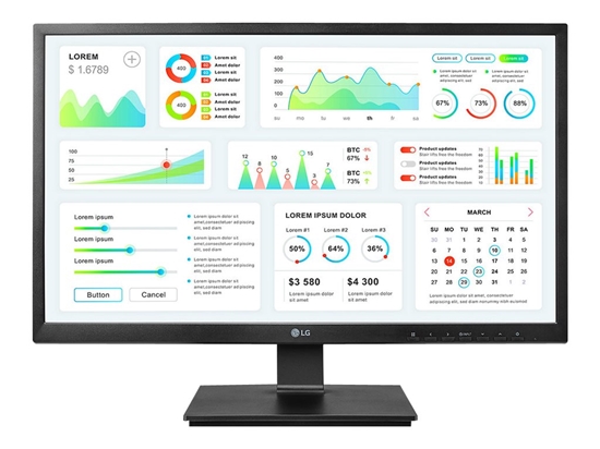 Picture of LG 24CK550Z-BP 23,8" 1920x1080/16:9/5ms/250/DP USB D-Sub | LG