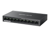 Picture of Switch|MERCUSYS|MS110P|Desktop/pedestal|10x10Base-T / 100Base-TX|PoE+ ports 8|MS110P