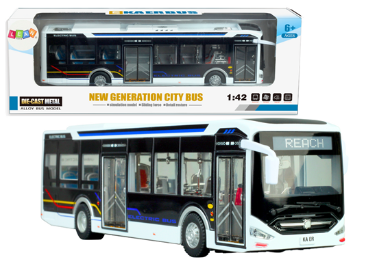 Picture of Miesto autobusas 1:42, baltas