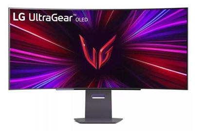 Изображение Monitor|LG|45GS95QE-B|45"|Gaming/Curved/21 : 9|Panel OLED|3440x1440|21:9|240Hz|0.03 ms|Swivel|Height adjustable|Tilt|Colour Black|45GS95QE-B