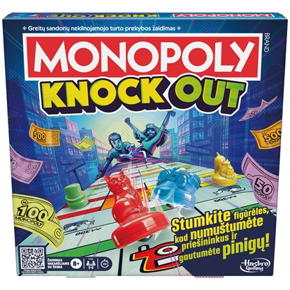 Attēls no Monopoly MONOPOLY Boardgame Knockout (In Lithuanian lang.)