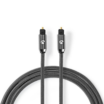 Изображение NEDIS CATB25000GY10 TosLink Optical audio Cable 2m