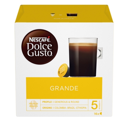 Picture of NESCAFE DOLCE GUSTO kava Grande 16kapsulių, 128g