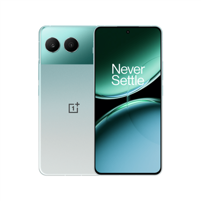 Attēls no OnePlus Nord 4 | Oasis Green | 6.74 " | Fluid AMOLED | 1240 x 2772 pixels | Qualcomm SM7675 | Snapdragon 7+ Gen 3 (4 nm) | Internal RAM 12 GB | 256 GB | Dual SIM | 4G | 5G | Main camera resolution 50+8 MP | Secondary camera resolution 16 MP | Android | 14