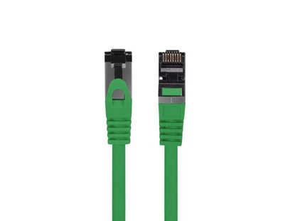 Picture of Patchcord kat.8.1 S/FTP LSZH CU 0.25m zielony fluke passed