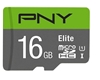 Picture of PNY Elite microSDHC Memory Card 16GB UHS-I Class 10