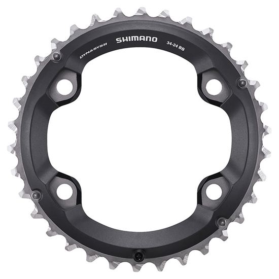 Picture of Priekinio bloko žvaigždė Shimano SLX M7000-2 34T skirta 34T-24T blokui