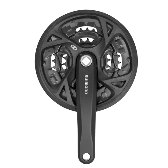 Изображение Priekinis žvaigdžių blokas Shimano FCM371 / 3 pav. / 44-32-22T / 175mm