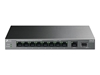 Изображение Switch|TP-LINK|LS1210GP|9x10Base-T / 100Base-TX / 1000Base-T|1xSFP|PoE+ ports 8|LS1210GP