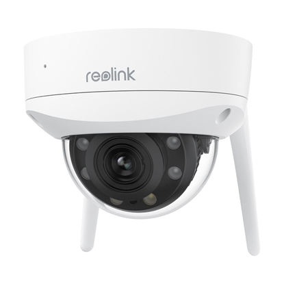 Attēls no Reolink | 4K Ultra HD IK10 Vandal-Proof Camera | W437 | Dome | 8 MP | 2.7-13.5mm | IP67 | H.265 | Micro SD, Max. 256 GB