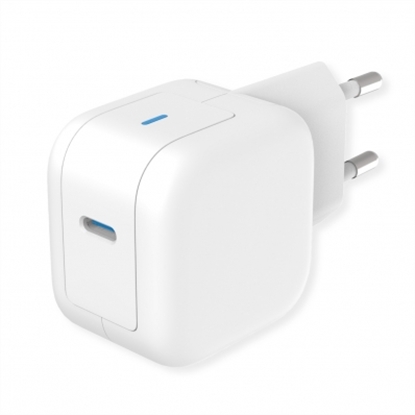 Picture of ROLINE USB Wall Charger, 1-Port, Type C, GaN, 20W