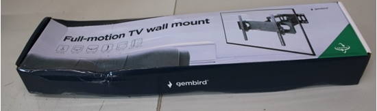 Picture of SALE OUT. Gembird WM-70ST-01 Full-motion TV wall mount, 37”-70” | Gembird | Full-motion wall mount | WM-70ST-01 | Tilt, Swivel | 37-70 " | Maximum weight (capacity) 35 kg | DAMAGED PACKAGING,SCRATCHED SIDE OF HOLDER, SCRATCHED SIDE OF HOLDER LEG | Black