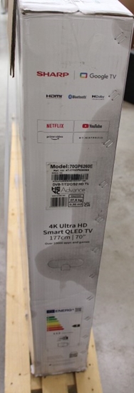 Picture of Sharp 70GP6260E | 70" (177 cm) | Smart TV | N/A | 4K UHD | DAMAGED PACKAGING