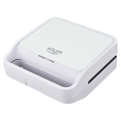 Attēls no Adler Sandwich maker 2 in 1 | AD 3070w | 850 W | Number of plates 2 | White