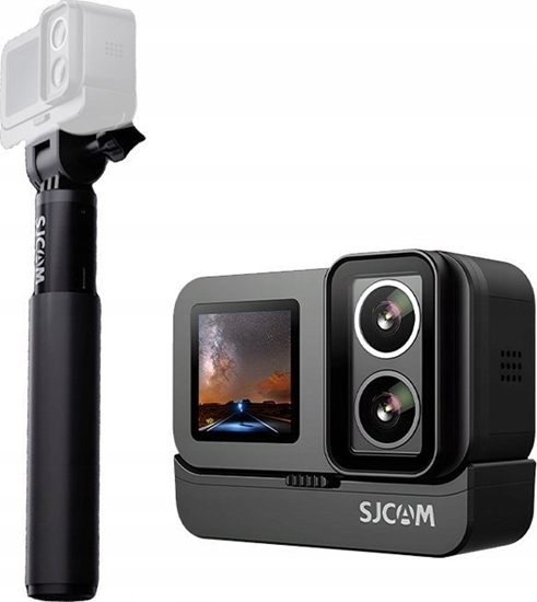 Изображение SJCAM SJ20 sporto kamera + automatinio įkrovimo laikiklis Juoda