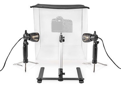 Picture of SKT010WT-LED fotostudijas komplekts | 40 x 40 cm | 6500 K | Saliekams