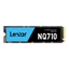 Attēls no SSD|LEXAR|NQ710|500GB|Heatsink M.2|PCIe Gen4|NVMe|Write speed 1700 MBytes/sec|Read speed 4400 MBytes/sec|TBW 170 TB|MTBF 150000 hours|LNQ710X500G-RNNNG