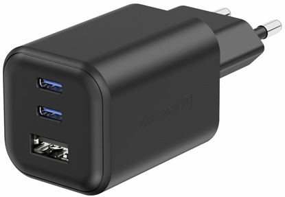 Picture of Swissten Travel Charger GaN 2x USB-C / PD USB-A / 18W QC / 65W