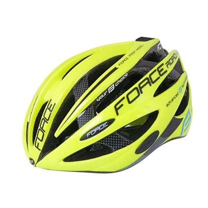 Picture of Šalmas FORCE Road Pro 54-58cm (S-M) (fluorescentinė)