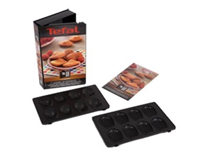 Attēls no TEFAL Madeleine plates for cookies XA801512 Black | TEFAL | Madeleine plates | XA801512 | Black