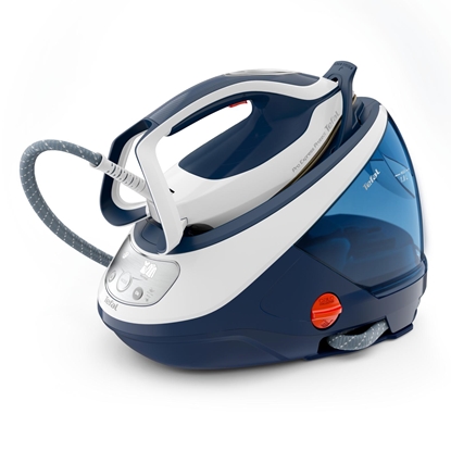 Изображение TEFAL | Steam Generator | GV9221E0 Pro Express Protect | 2600 W | 1.8 L | 7.6 bar | Vertical steam function | Calc-clean function | Blue/White