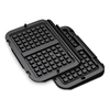 Picture of TEFAL OptiGrill Snack and baking accessory | XA730810 | Number of pastry 1 | Waffle | Black