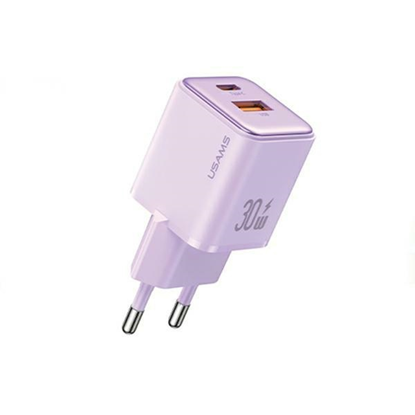 Attēls no USAMS Ład. siec. 1xUSB+1xUSB-C PD30W 3A (only head