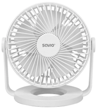 Picture of Ventilators Savio USB Desk Fan AD-01 WHITE