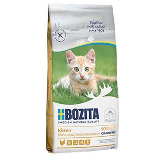 Изображение Bozita - Kitten Grain free Chicken 2 kg