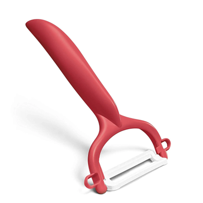 Изображение Kyocera CP-10 NRD Horizontal Ceramic Y Peeler, Red