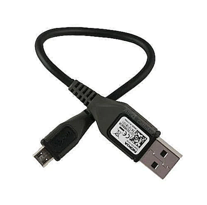 Picture of NOKIA CA-101D 20 cm datu un lādētāja mikro USB kabelis oriģināls