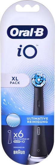 Изображение Oral-B iO Toothbrush heads Ultimate Cleaning BLACK 6er