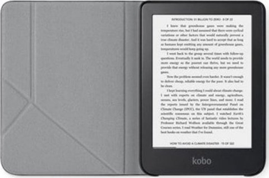 Изображение Rakuten Kobo Clara 2E SleepCover e-book reader case 15.2 cm (6") Folio Black 0681495008582