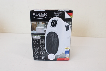 Изображение SALE OUT. Adler AD 7749 Thermofan Easy Heater, White | Adler DAMAGED PACKAGING