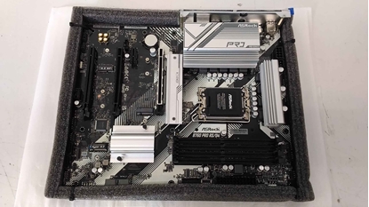 Picture of SALE OUT. ASRock B760 PRO RS/D4 | ASRock B760 PRO RS/D4 | Processor family Intel | Processor socket LGA1700 | DDR4 DIMM | Memory slots 4 | Supported hard disk drive interfaces SATA, M.2 | Number of SATA connectors 4 | Chipset Intel B760 | ATX | REFURBISHE