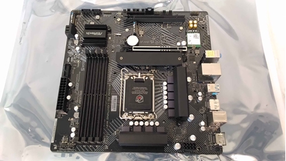 Изображение SALE OUT. ASRock INTEL B760 4DDRS | ASRock B760M PG LIGHTNING WIFI | Processor family Intel | Processor socket LGA1700 | DDR5 DIMM | Supported hard disk drive interfaces SATA, M.2 | Number of SATA connectors 4 | REFURBISHED, WITHOUT ORIGINAL PACKAGING | A