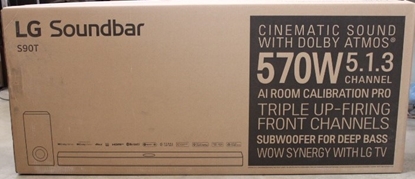 Attēls no SALE OUT. LG Soundbar S90TY | LG | Soundbar with Dolby Atmos and 5.1.3 channels | S90TY | DAMAGED PACKAGING, DENT ON SIDE | Bluetooth