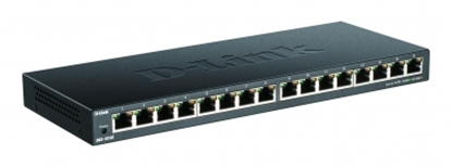 Attēls no Switch 280mm D-Link DGS-1016S                   16*GE retail