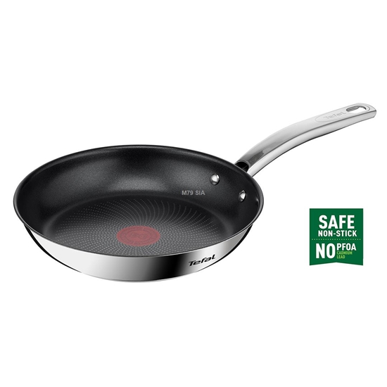 Picture of TEFAL Frying Pan  B8170444 Intuition  Frying  Diameter 24 cm  Suitable for induction hob  Fixed handle  Black